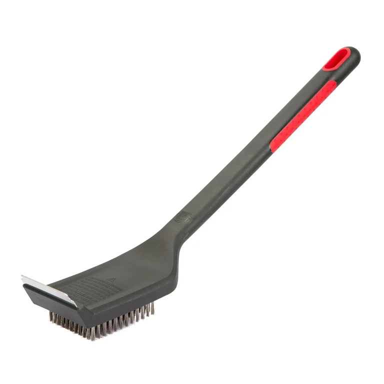 Expert Grill Long Handle Grill Brush with Scraper
