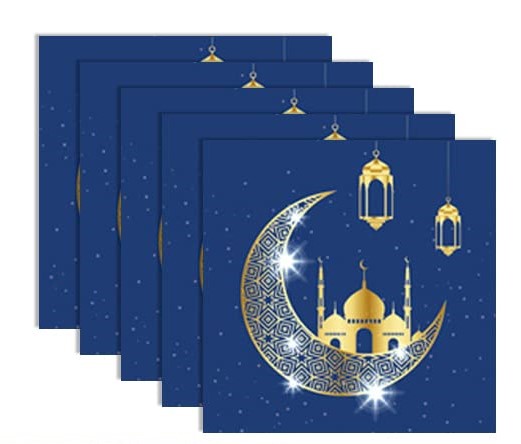 Ensemble de vaisselle pour l'Aïd et le Ramadan