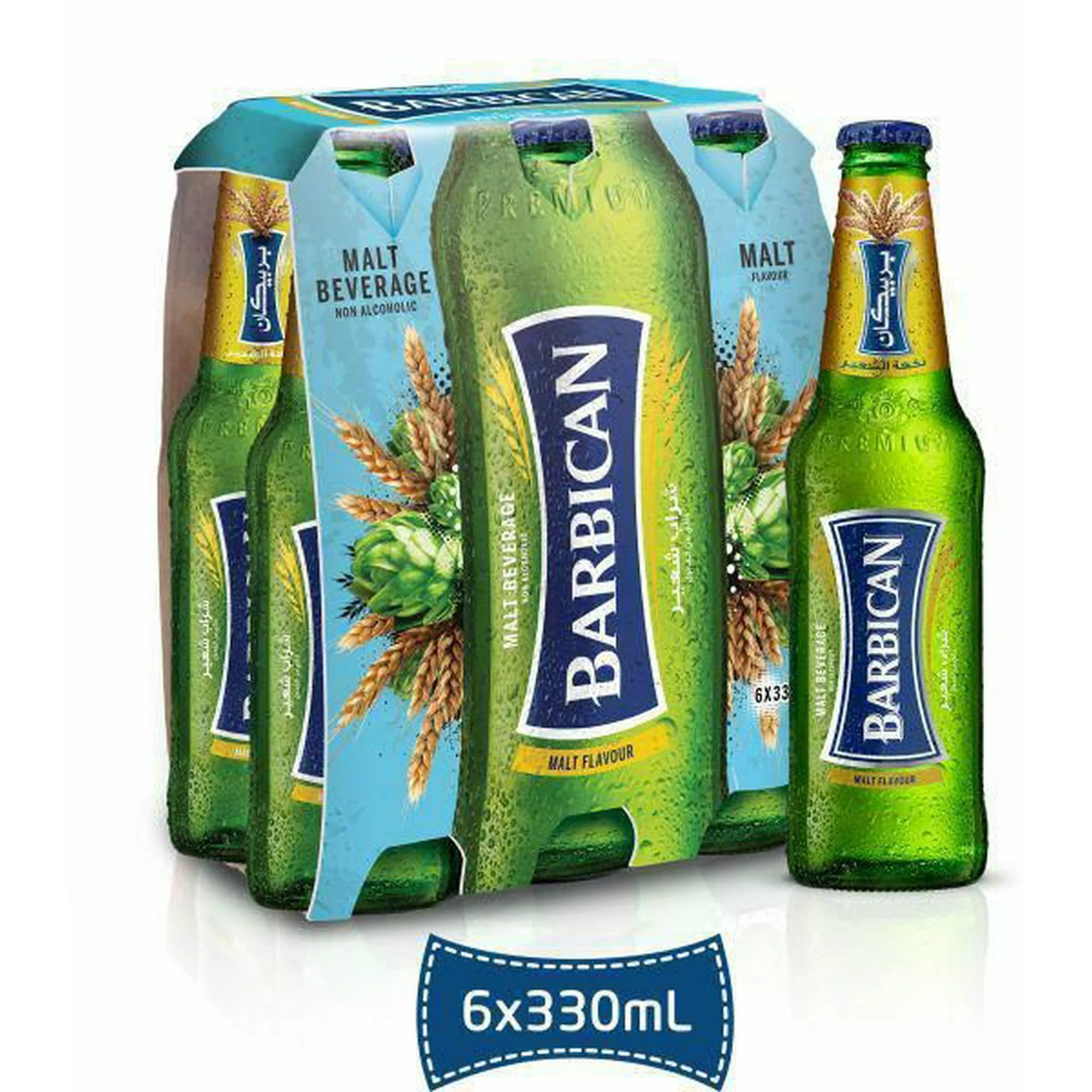 BARBICAN ASSORTED 6 FLAVORS 6*330ML