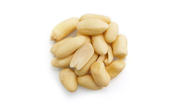 RAW WHITE PEANUTS 300GR
