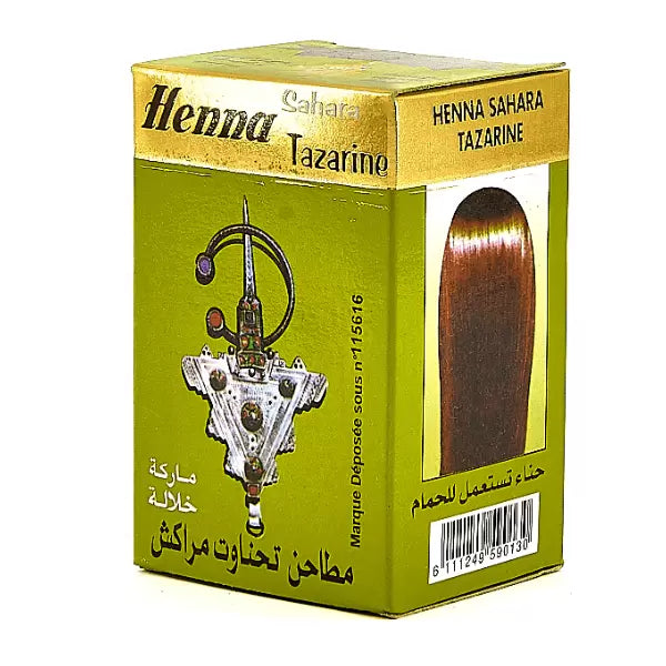 Henné Sahara Tazarine – Coloration Naturelle des Cheveux