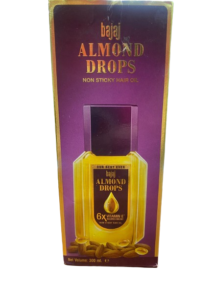 BAJAJ ALMOND DROPS HAIR OIL 300ML