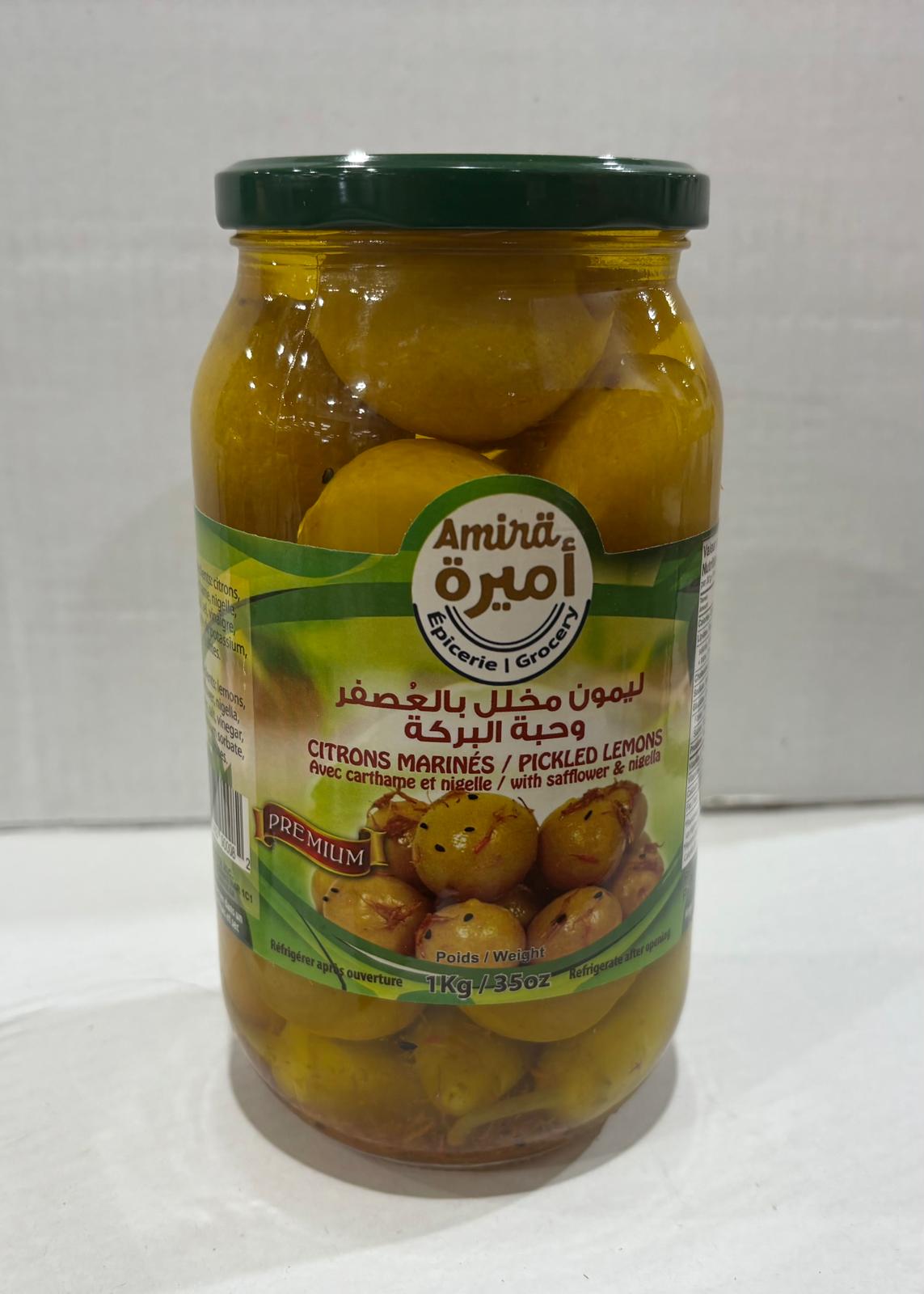 CITRONS MARRINES AVEC CARTHAME ET NIGELLE 1KG