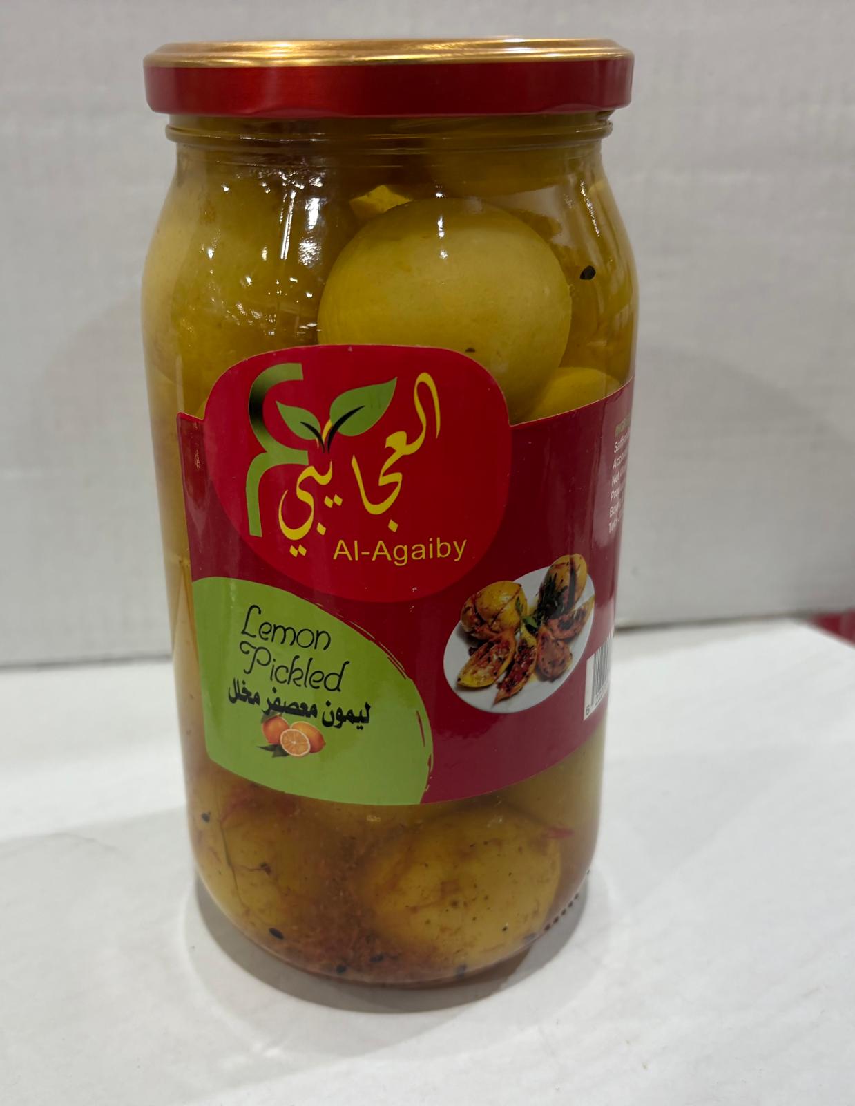 AL AGAIBY CITRON MARINEE AVEC SAFFRON 1KG