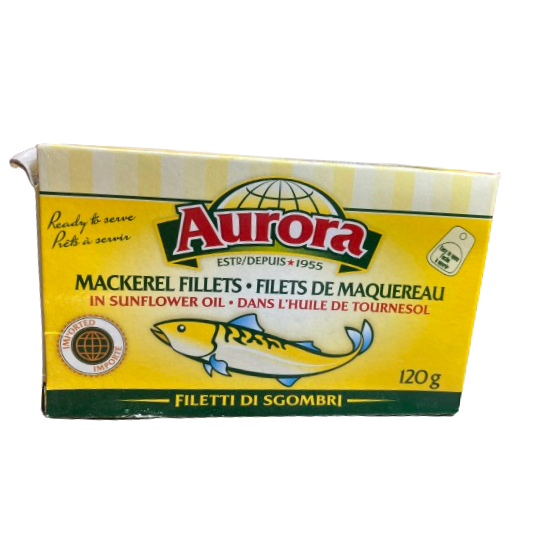AURORA MAQUEREL FILLETS 120GR