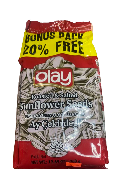 OLAY SALTED ROASTED SUNFLOWER 360G