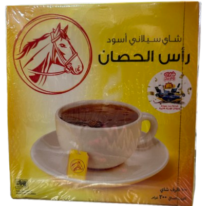 HORSE HEAD CEYLON BLACK TEA 100 BAGS