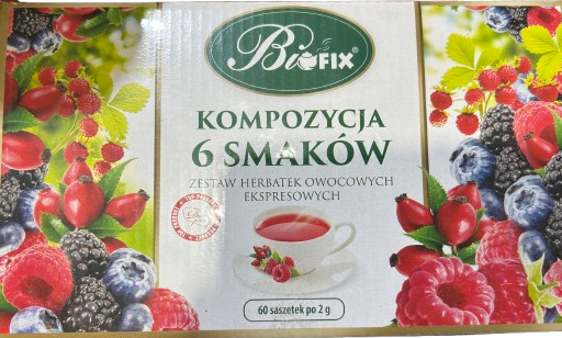 BIOFIX FRUIT TEA 120G