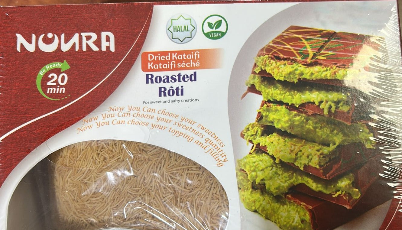 DRIED NOURA KATAIFI IDEAL FOR YOUR RECIPES CHOCOLATE DUBAI 350GR