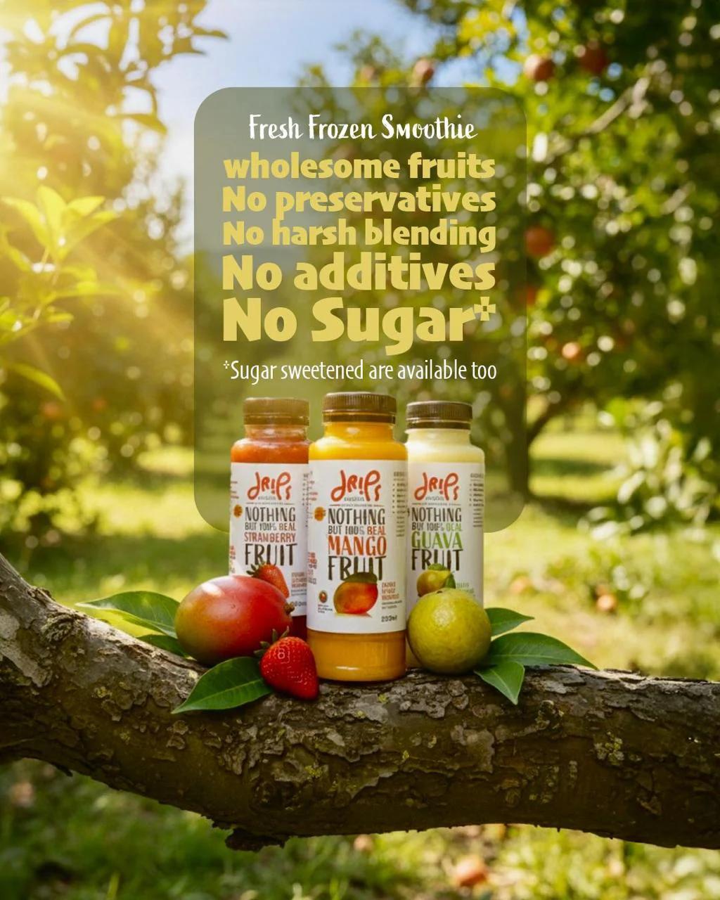 DR!PS JUS FRUITS NATUREL 100%