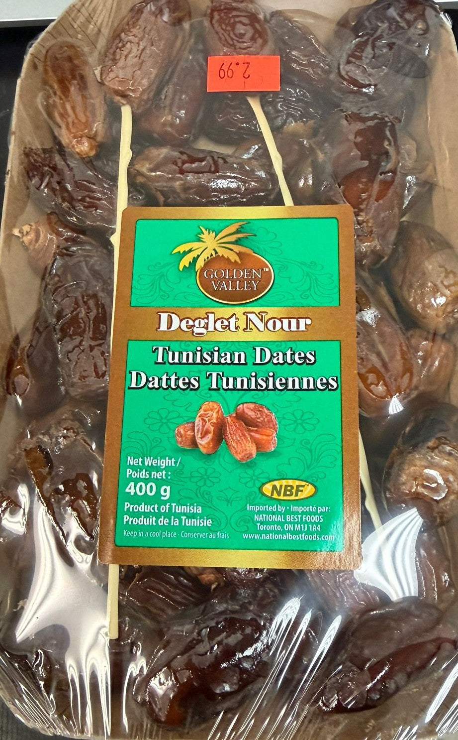 GOLDEN VALLEY DATTES TUNISIENNES 40GR