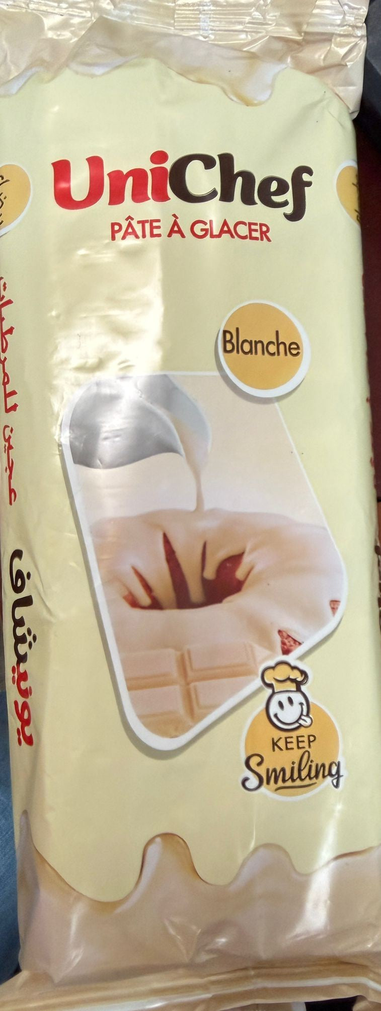 UNICHEF PATE A GLACER BLANCHE 500GR