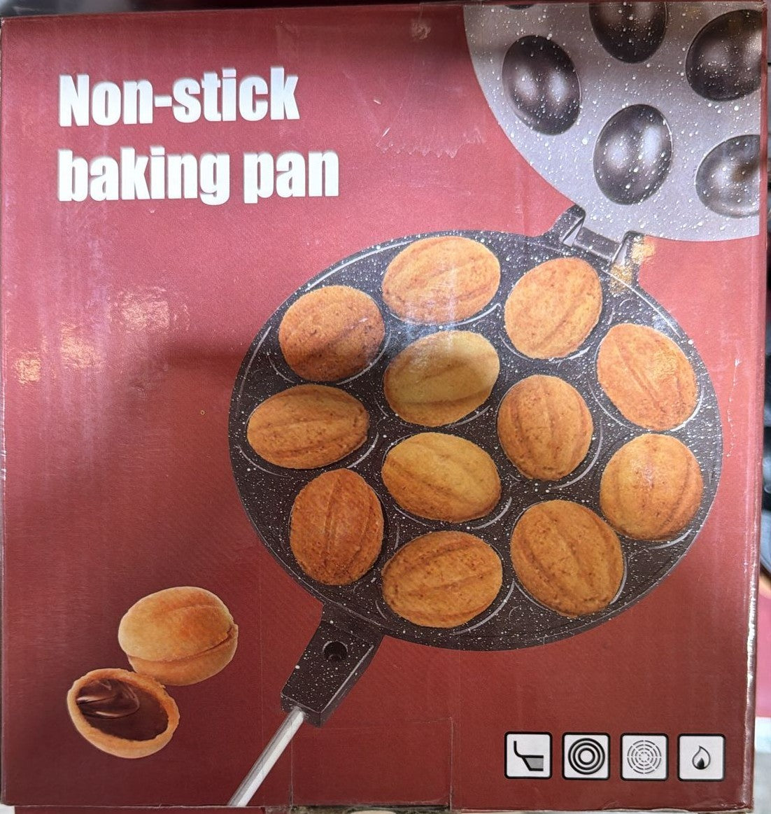 POELE A MINI GATEAUX FORME GRENOUBLE