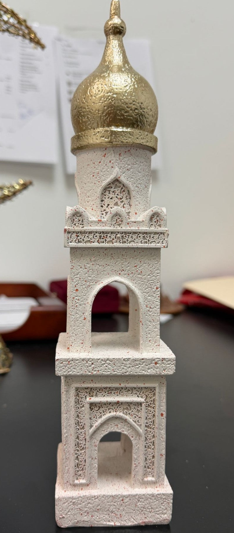 TOUR DE MOSQUÉE DÉCORATIVE