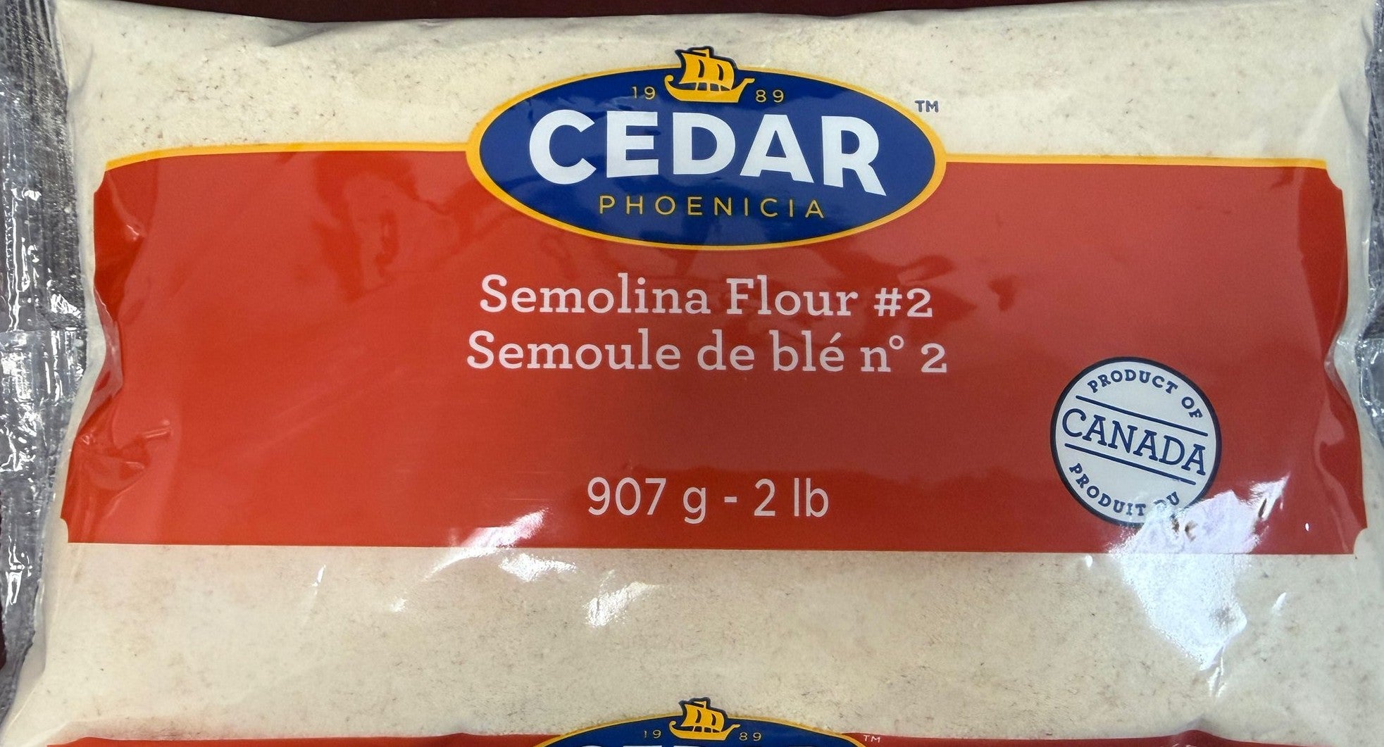 CEDAR SEMOULE DE BLÉ NUM 01 907GR