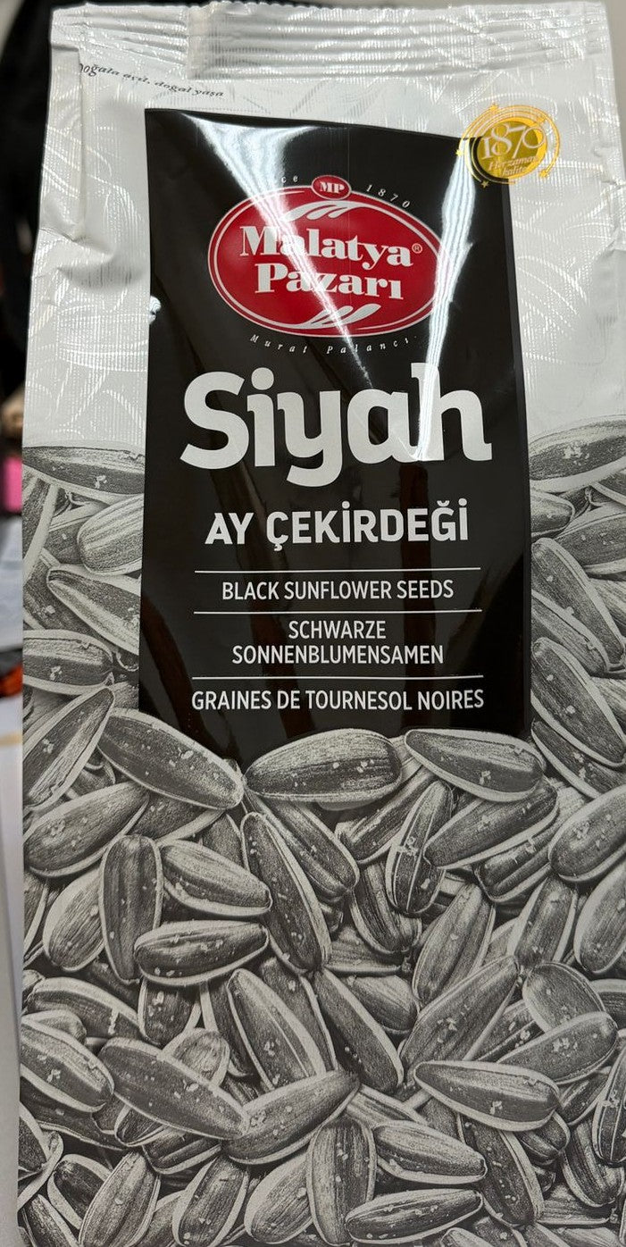 SIYAH GRAINS DE TOURNESOL NOIRES SALÉ 250GR