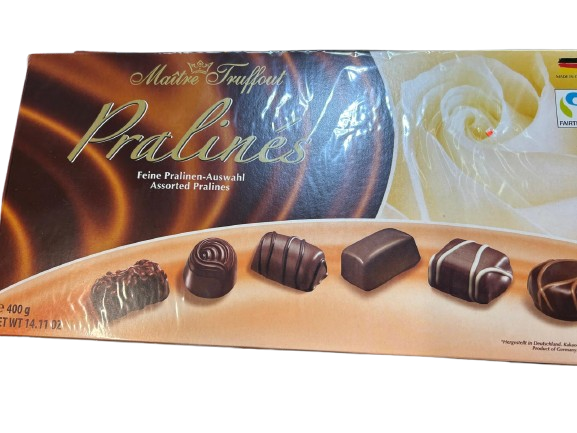 MAITRE FRUFFOUT PRALINÉS ASSORTIES 400G