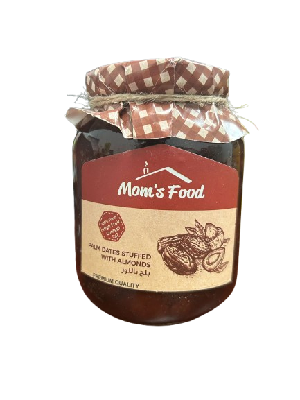 MOM'S FOOD DATES WITH ALMONDS