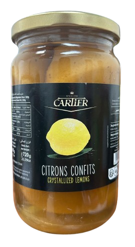 CARTIER CITRONS CONFITS  400GR