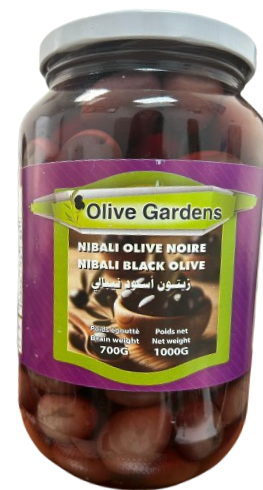 OLIVE GARDEN NIBALI OLIVE NOIRE 700GR