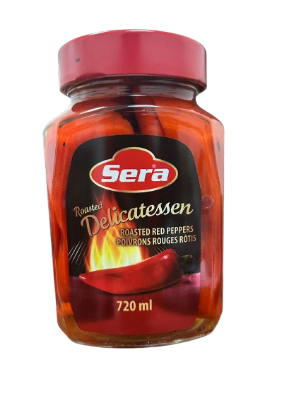 SERA ROASTED RED PEPPERS 720ML