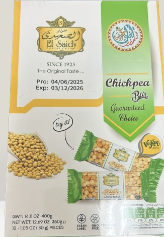 EL SAIDY CHICKPEA BAR