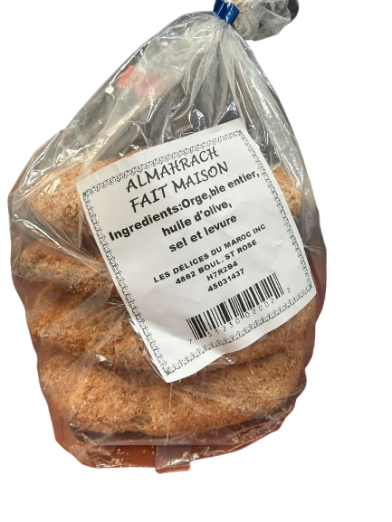 Pain a l'orge sans sucre 510gr
