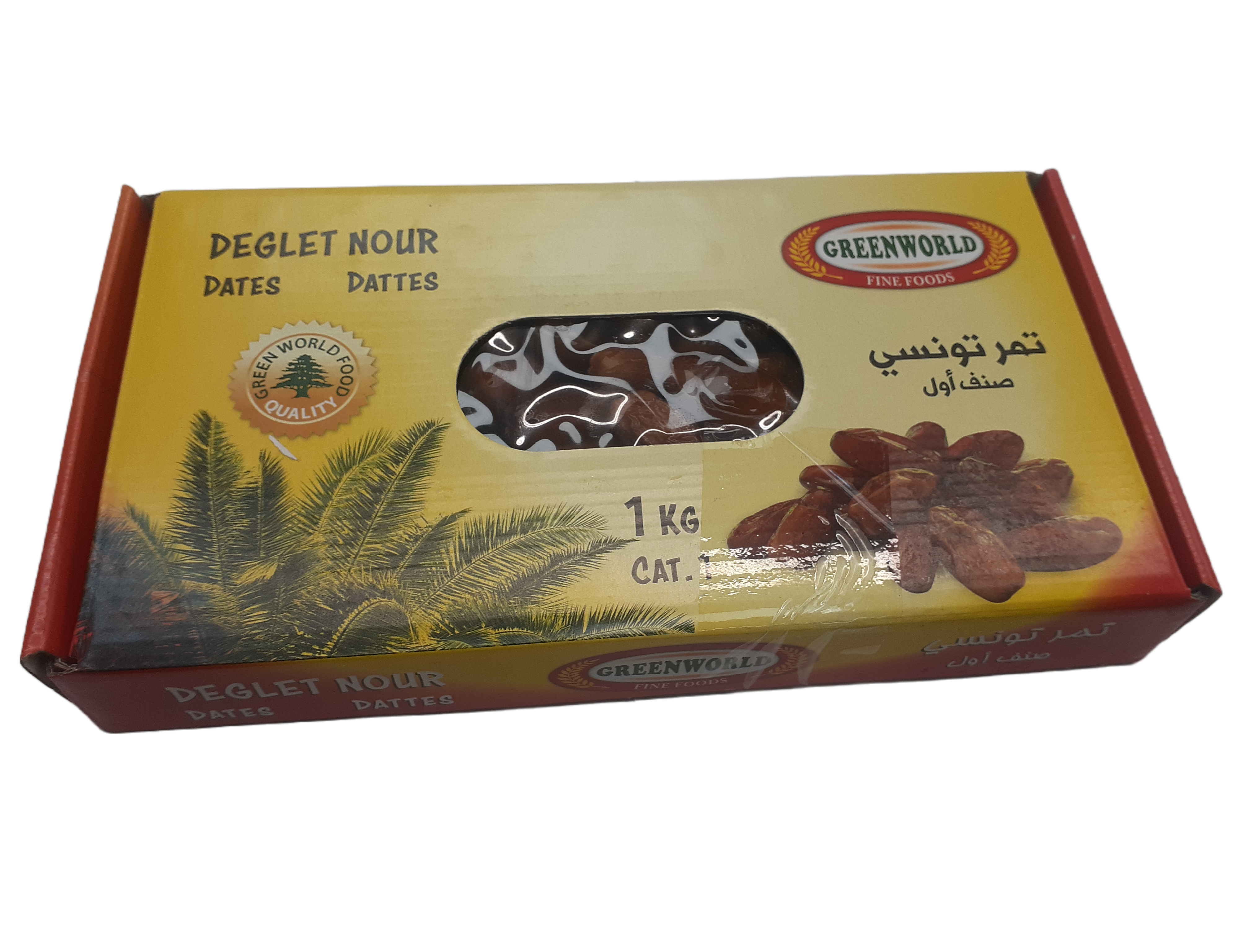 GREEN WORLD Cat 1 Deglet Nour 1kg