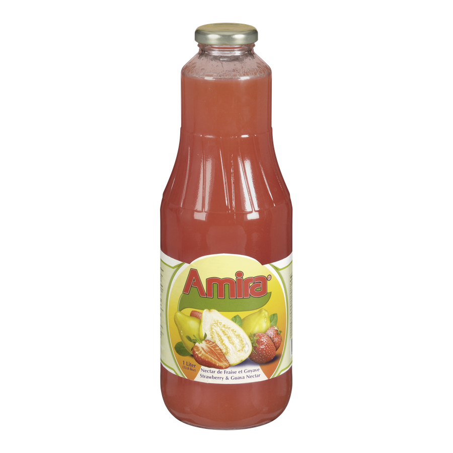 AMIRA STRAWBERRY AND GUAVA NECTAR 1L