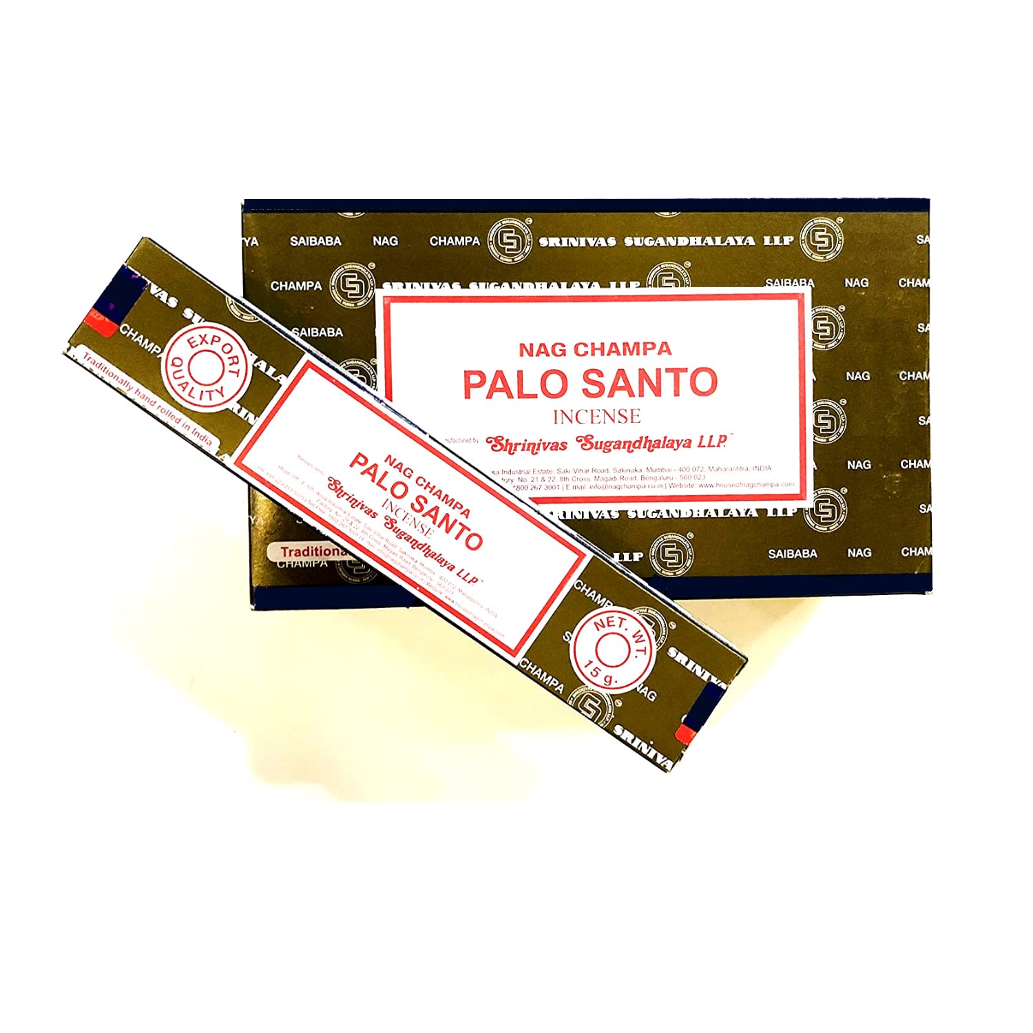 Billion Deals Bâtons d'encens Satya Nag Champa Palo Santo