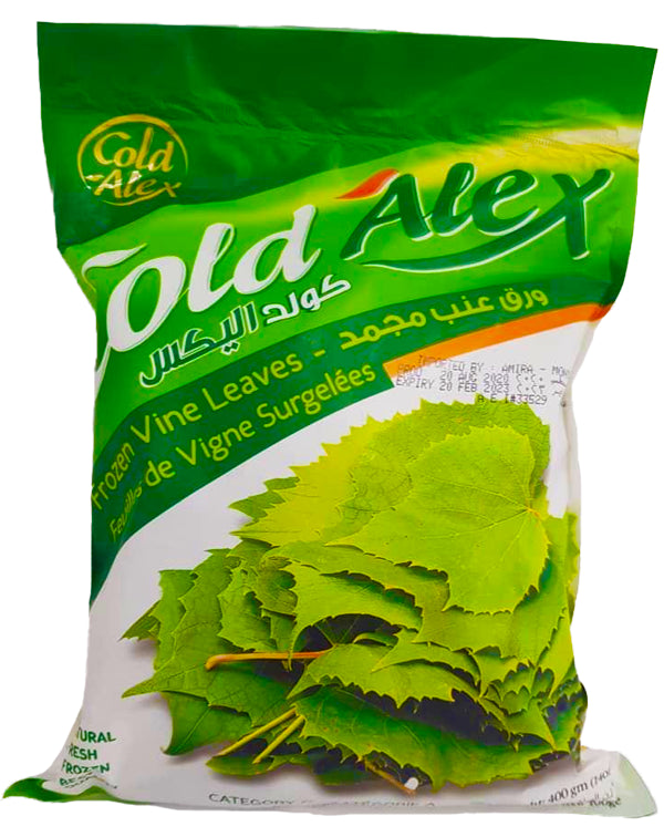 COLD ALEX FEUILLES DE VIGNE SURGELÉES 400GR