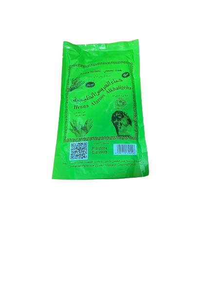 HENNA YEMENI HENNA ALAROOS ALKHALIGEHA 200GR