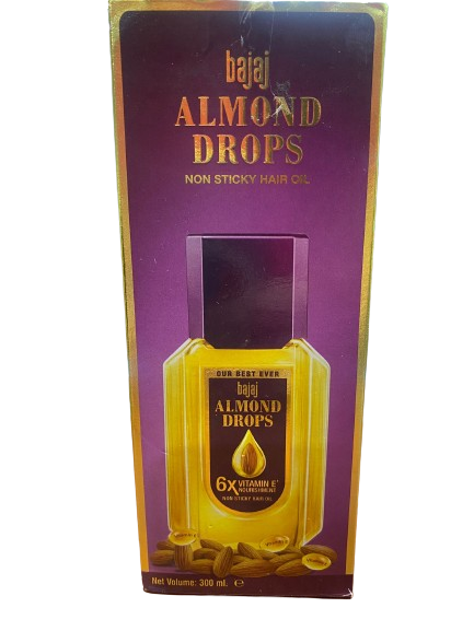 BAJAJ ALMOND DROPS HUILE CHEVEAUX 300ML