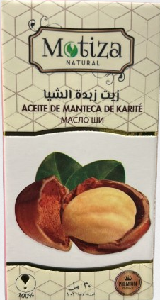 MOTIZA HUILE DE BEURRE DE KARITÉ 30ML