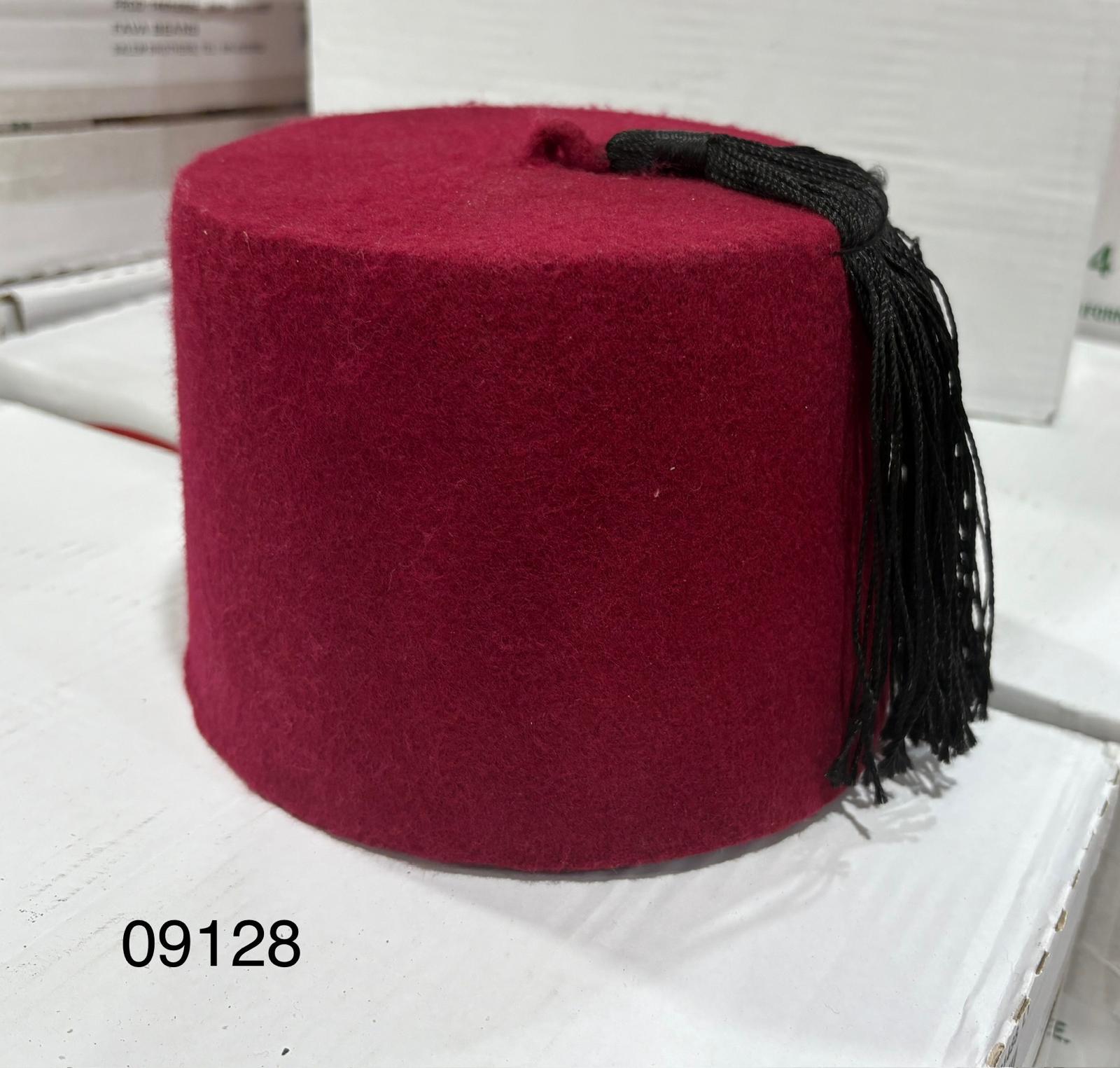 tarbouche traditionnel rouge