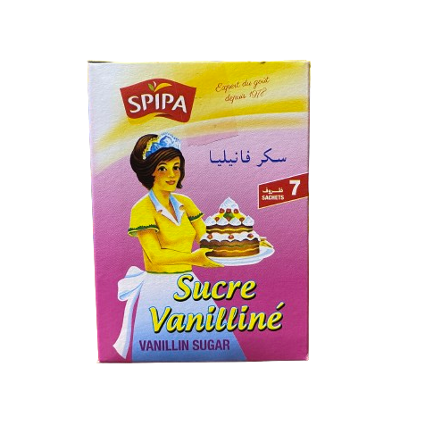 SPIPA VANILLINATED SUGAR 70GR