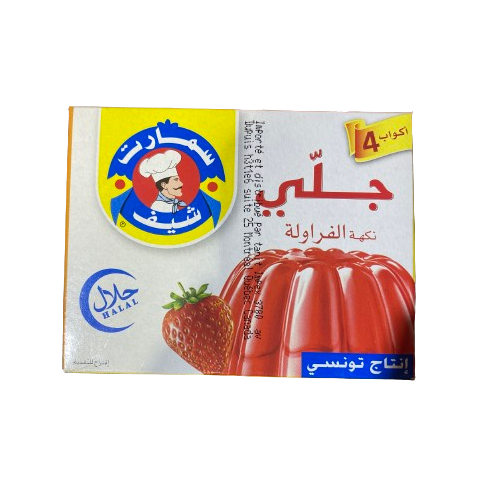 SMART CHEF JELLY STRAWBERRY JELLY 85GR