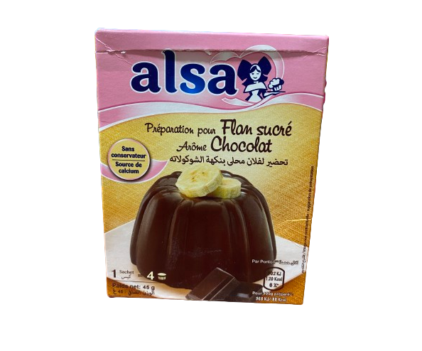 ALSA FLAN SUCRÉ CHOCOLAT 45GR