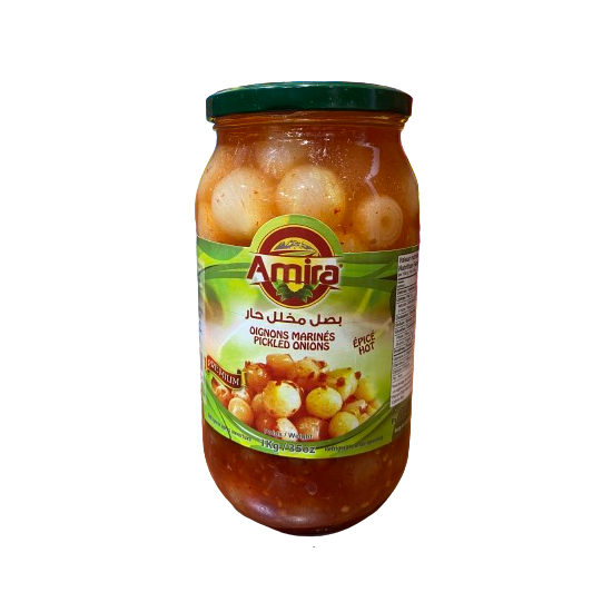 AMIRA SPICY PICKLED ONIONS 1KG