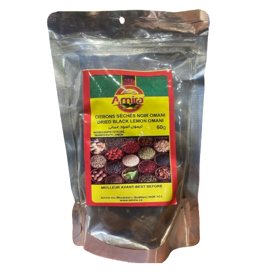 AMIRA DRIED LEMONS BLACK OMANI 60GR