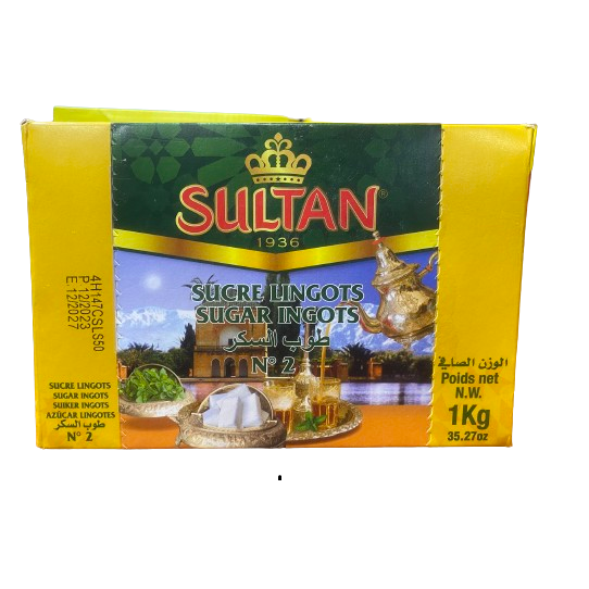 SULTAN SUCRE LINGOTS NUM02 1KG