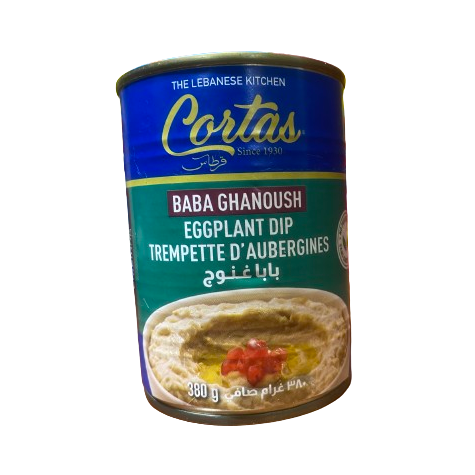 CORTAS BABA GHANOUSH TREMPETTE D'AUBERGINE 380GR