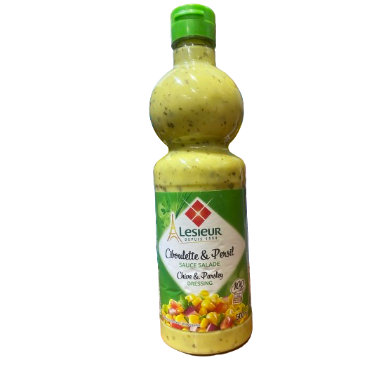 LESIEUR SAUCE SALADECIBOULETTE &PERSIL  500ML 