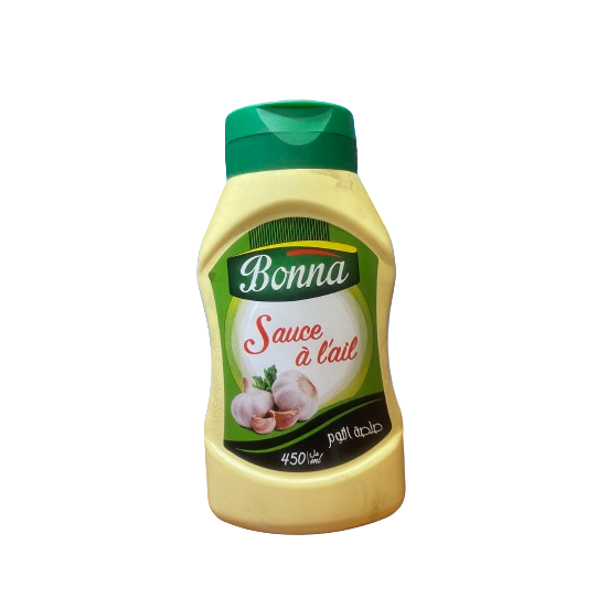 BONNA SAUCE A L'AIL 450ML