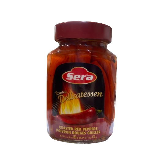 SERA POIVRON ROUGES GRILLES 680GR