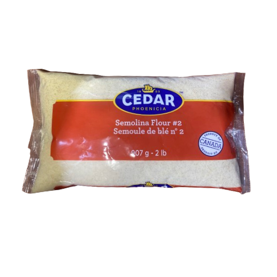 CEDAR SEMOULE DE BLÉ NUM 02 907GR