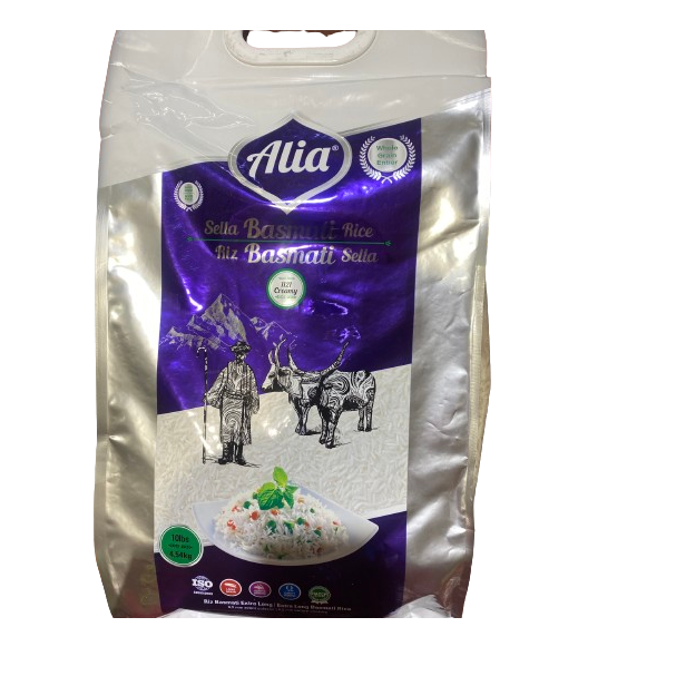 ALIA RIZ BASMATI SELLA 4.54KG