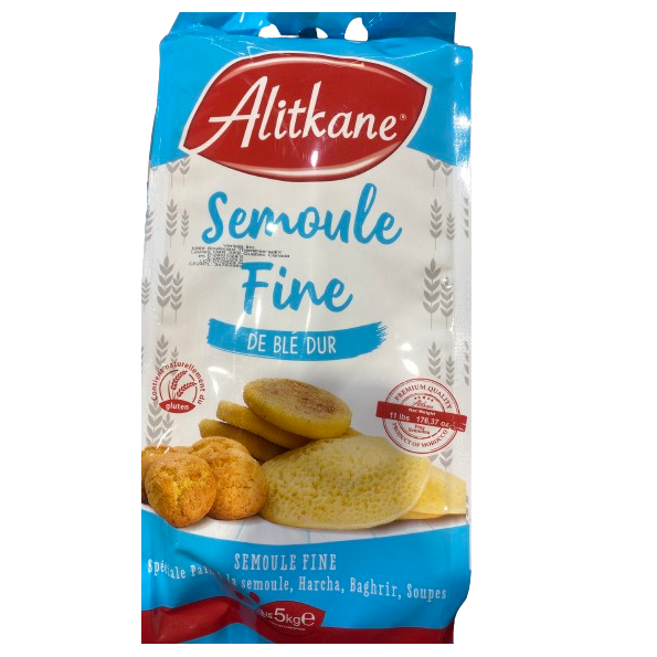 ALITKANE SEMOULE FINE 5KG