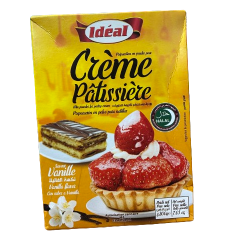 IDÉAL CRÈME PATISSIERE VANILLE 200GR