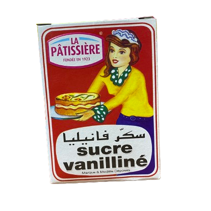 LA PATISSIÉRE SUCRE VANILLINÉ  80GR